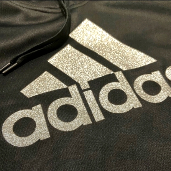 - Adidas Sparkle Logo Sweatshirt - Picture 2 of 2